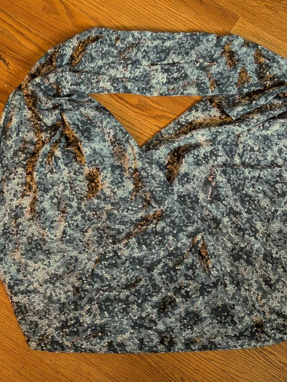 NWOT Who What Wear x Target Hidden Pocket Infinity Scarf Mosaic Print 2016
